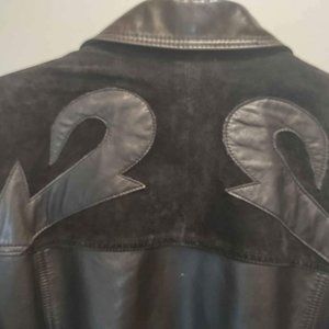 Vintage Mann Canada 100% leather jacket made in Canada